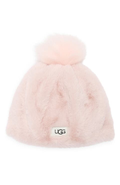 Kids' Faux Fur Pompom Beanie (Toddler & Big Kid)