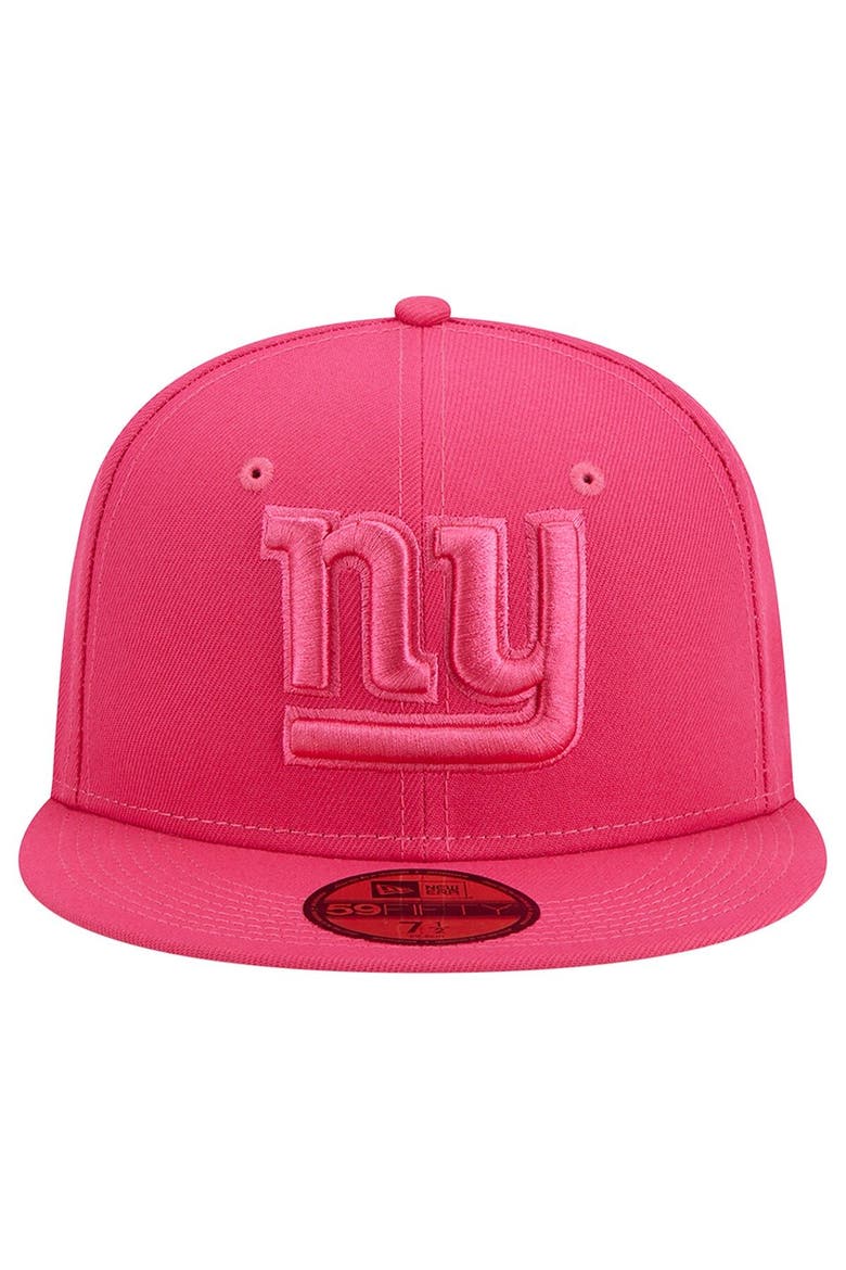 Men's New Era Pink New York Giants Color Pack 59FIFTY Fitted Hat, Alternate, color, Pink