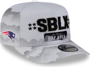 New Era Men's New Era White New England Patriots Super Bowl LX Tarmac 9FIFTY Snapback Hat