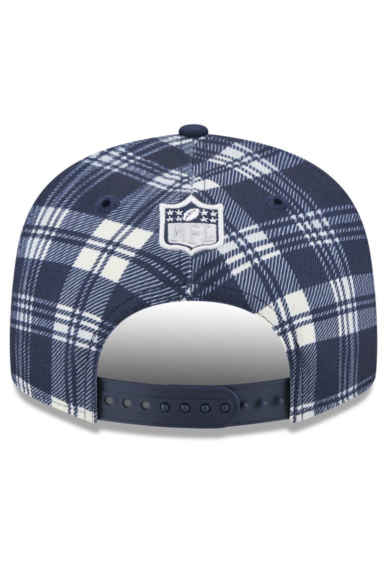 Men's New Era Navy Dallas Cowboys 2024 Sideline Statement 9FIFTY Snapback Hat, Alternate, color, Navy