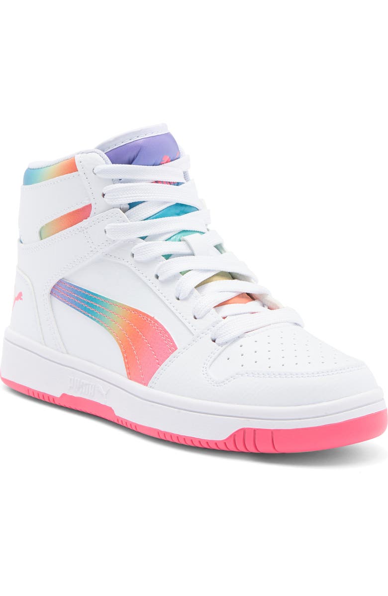 PUMA Kids' Rebound Layup Sneaker, Main, color,