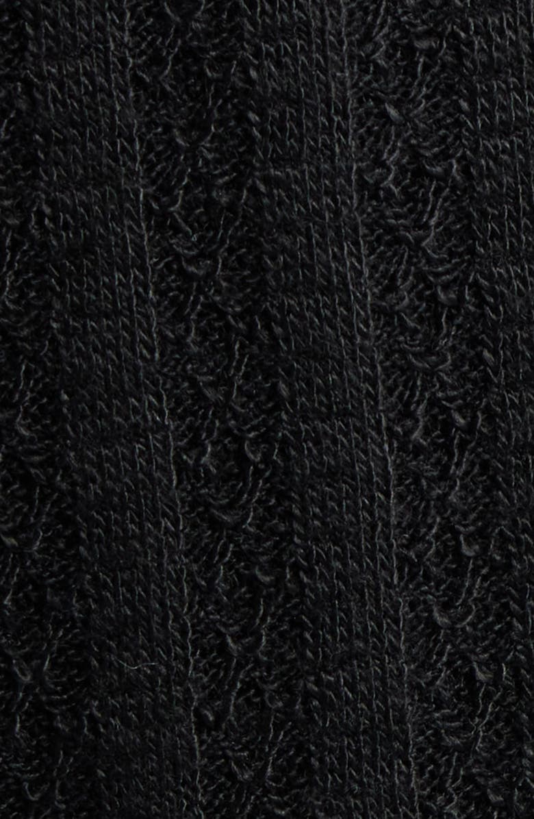 CRIMINAL DAMAGE Stanford Rib Knit Sweatpants, Alternate, color, Black