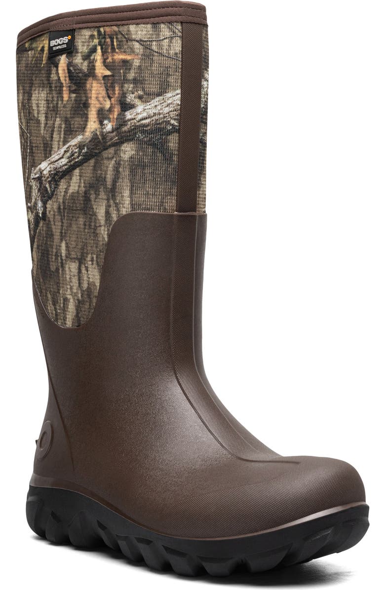 Bogs Classic Seamless Tall Waterproof Boot, Main, color, Mossy Oak Country