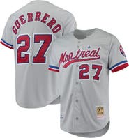 Mitchell & Ness Men's Mitchell & Ness Vladimir Guerrero Gray Montreal Expos Cooperstown Collection Authentic Jersey