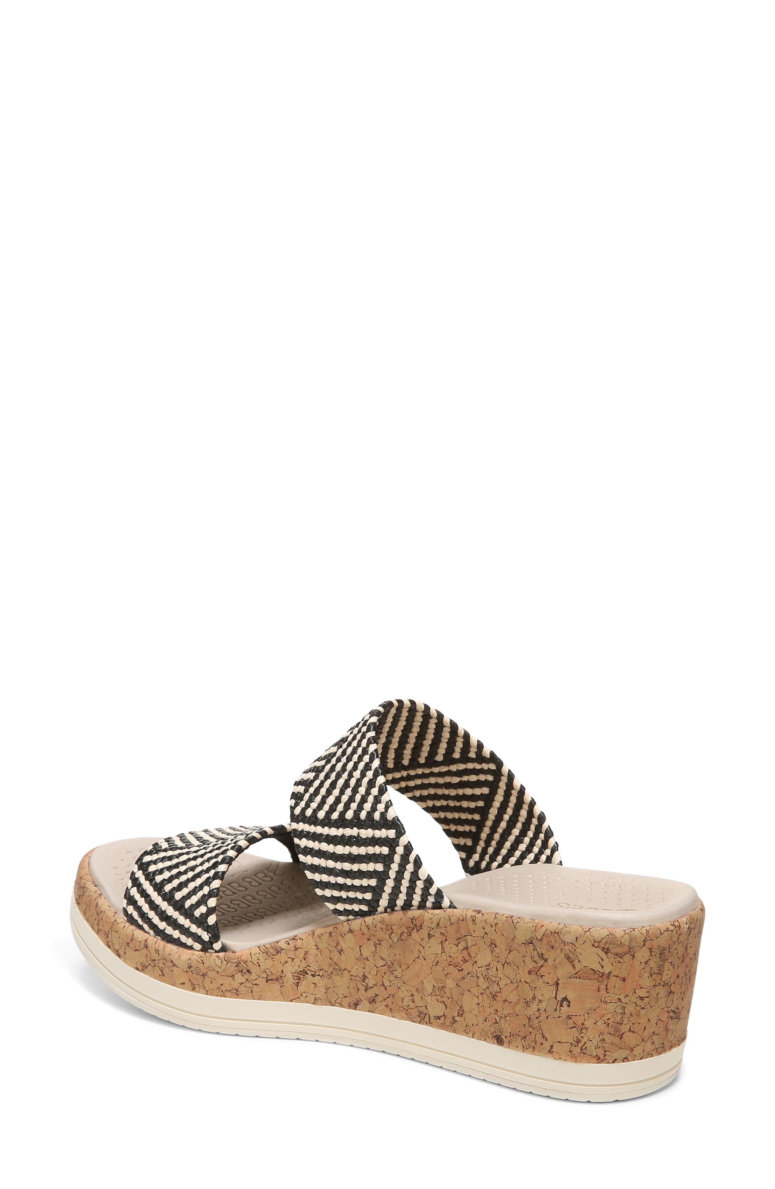 LifeStride Resort Platform Slide Sandal, Alternate, color, Blk Multi