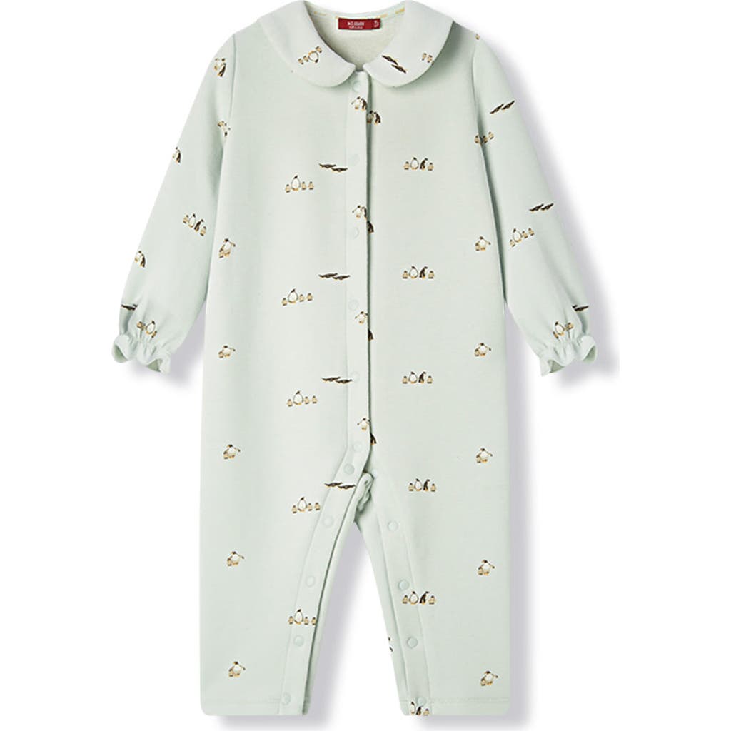Milkbarn Stretch Fleece Collar Jumpsuit