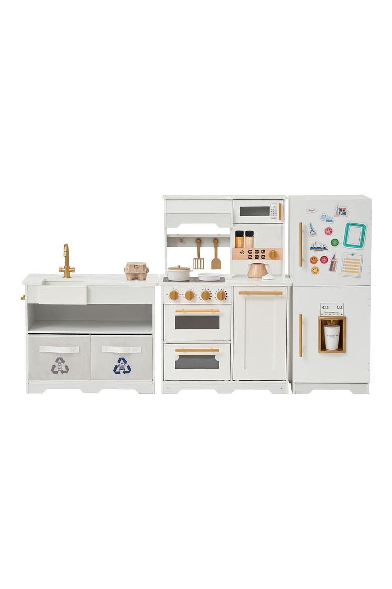 Chef Atlanta Large Kitchen Playset, Main, color, WHITE/ GOLD