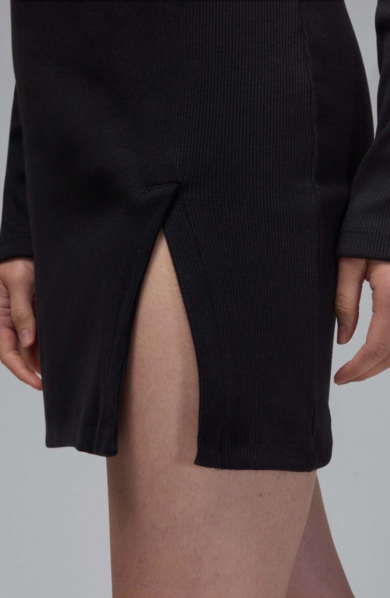 Jordan Long Sleeve Knit Minidress, Alternate, color, 