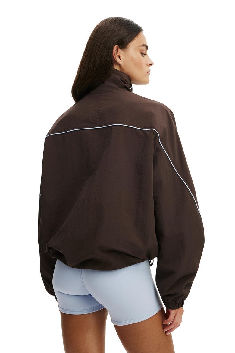 Women's Active Offside Windbreaker, Alternate, color, French Roast