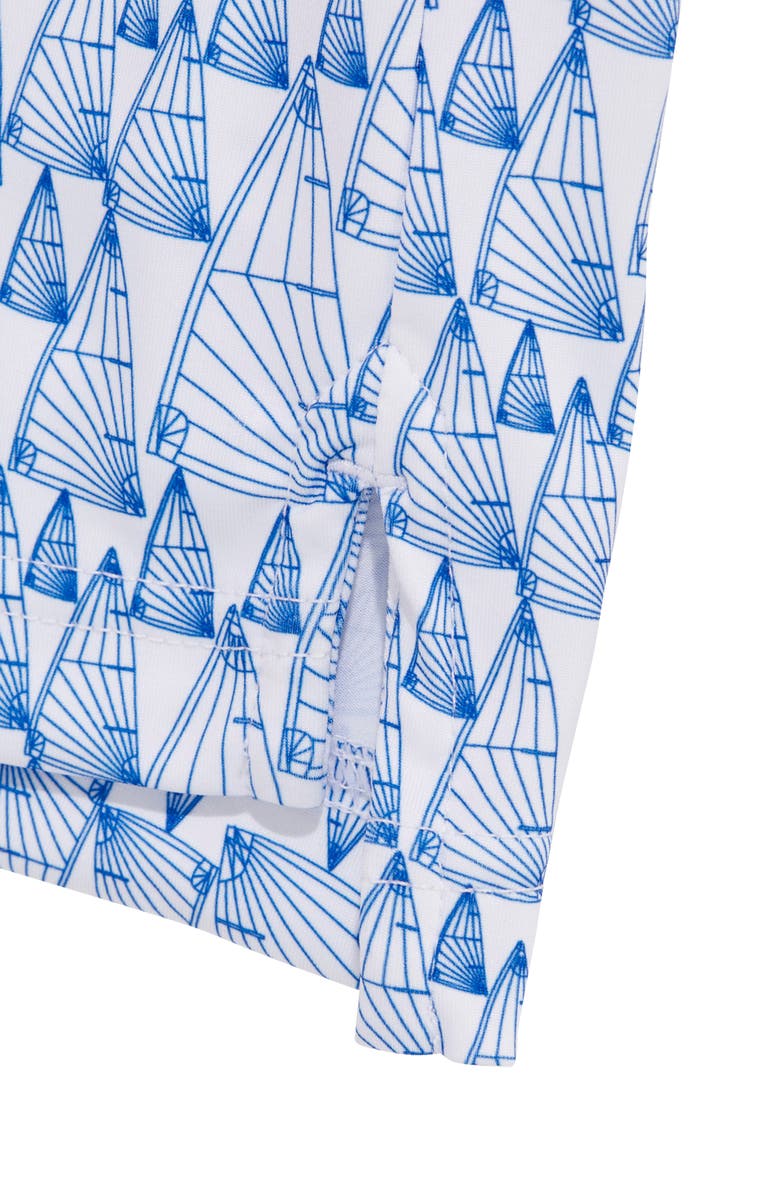 vineyard vines Nautical Print Sankaty Polo, Alternate, color,