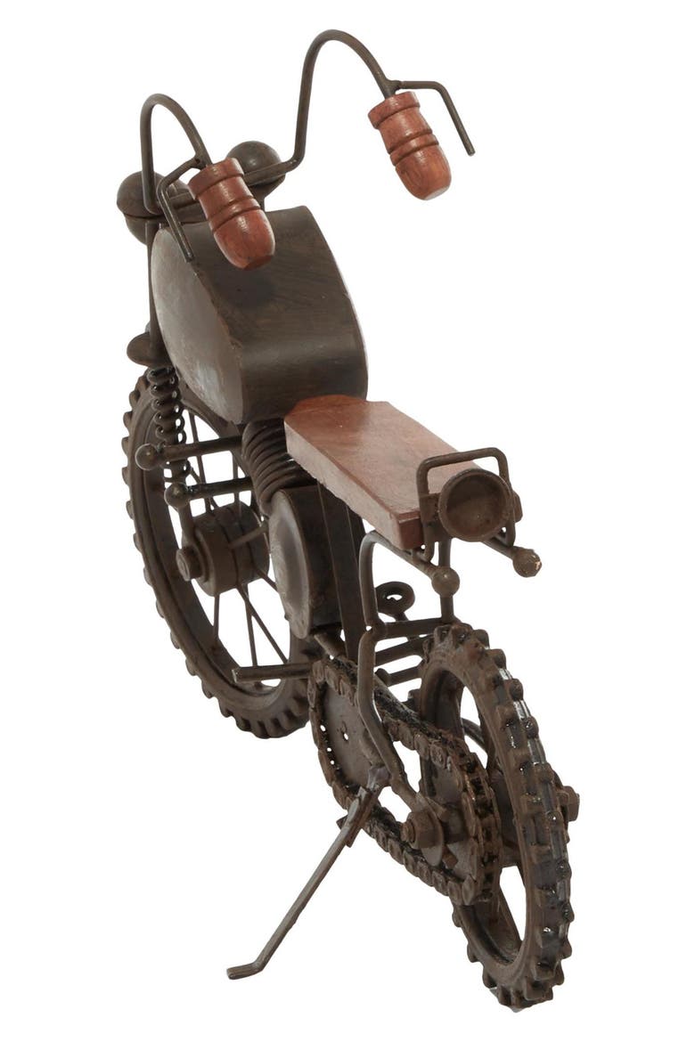Motorcycle Sculpture, Alternate, color, BLACK