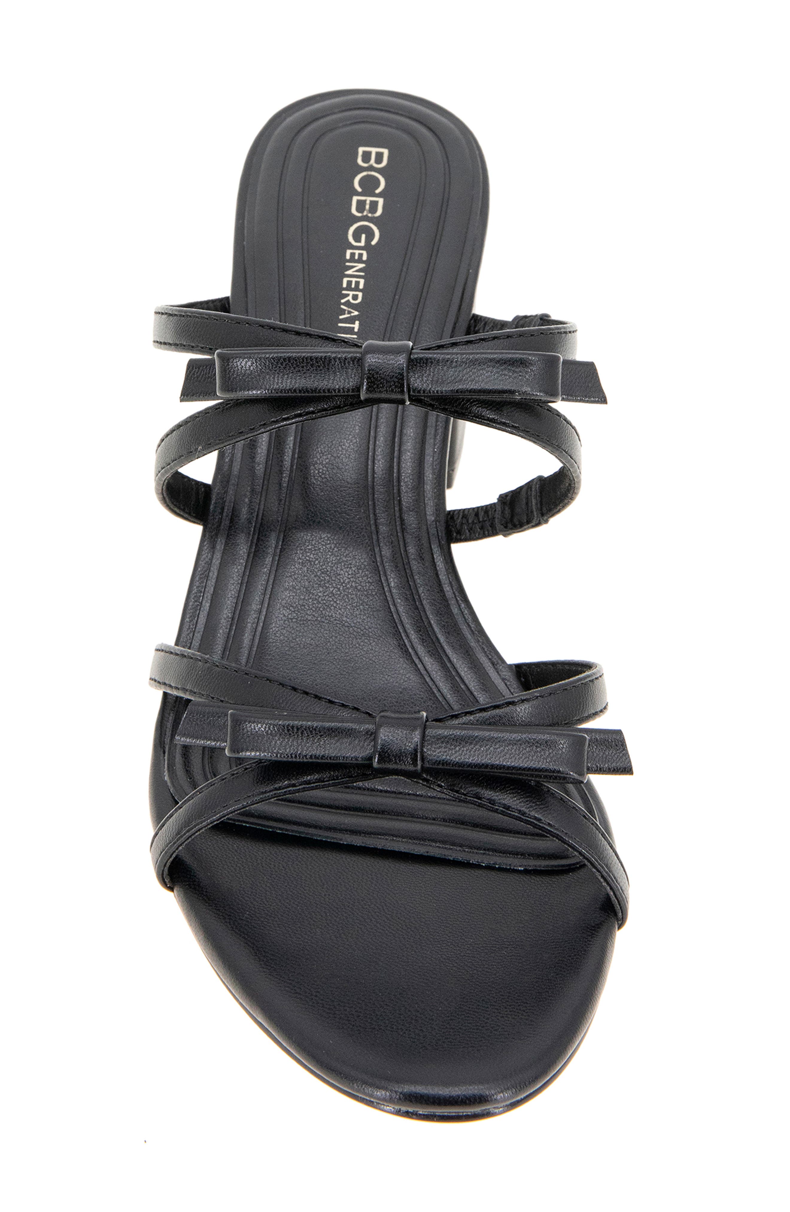 BCBGeneration Sarina Slide Sandal, Alternate, color, Black