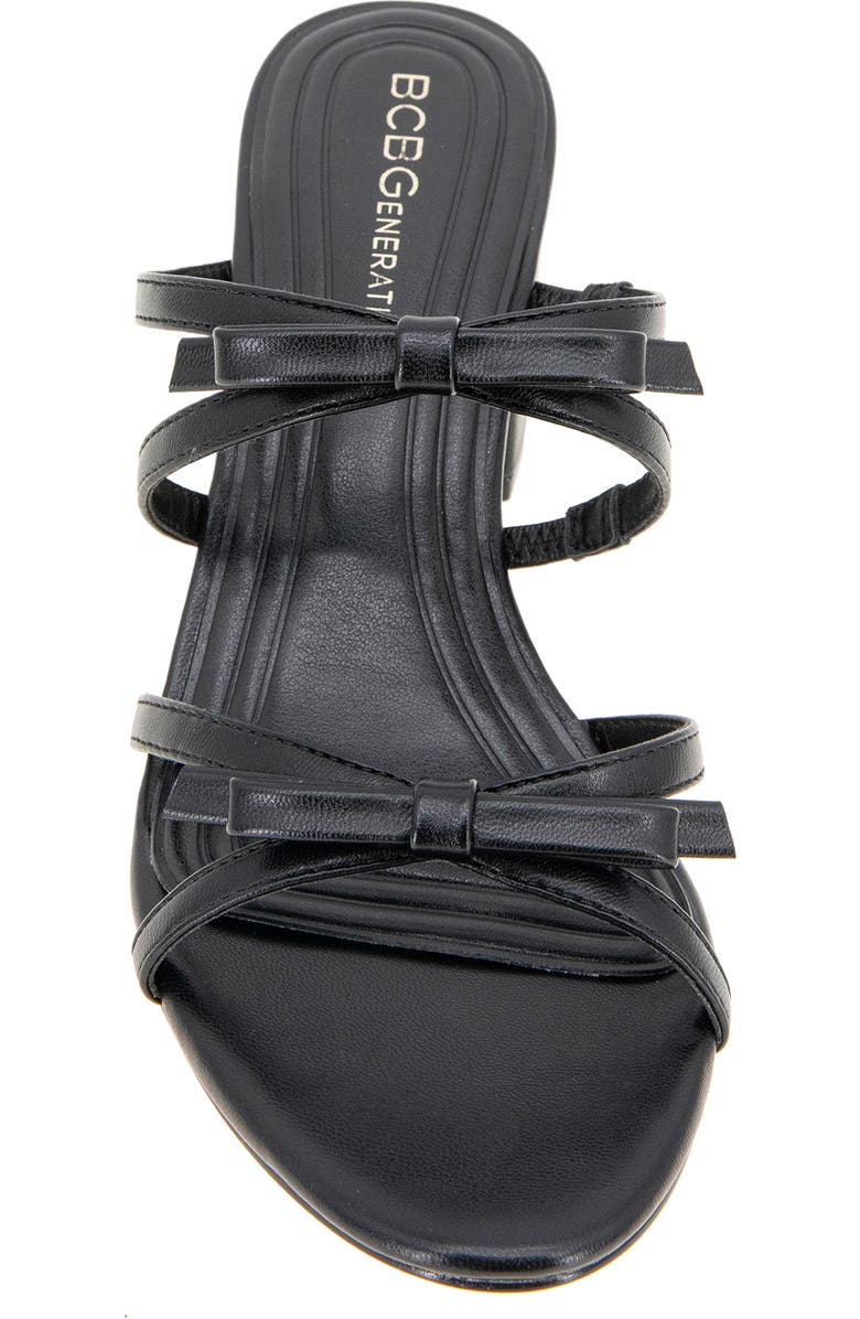 BCBGeneration Sarina Slide Sandal, Alternate, color, Black