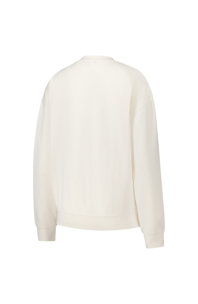 Mitchell & Ness Women's Mitchell & Ness Cream Pittsburgh Penguins Logo 3.0 Pullover Sweatshirt, Alternate, color, Cream