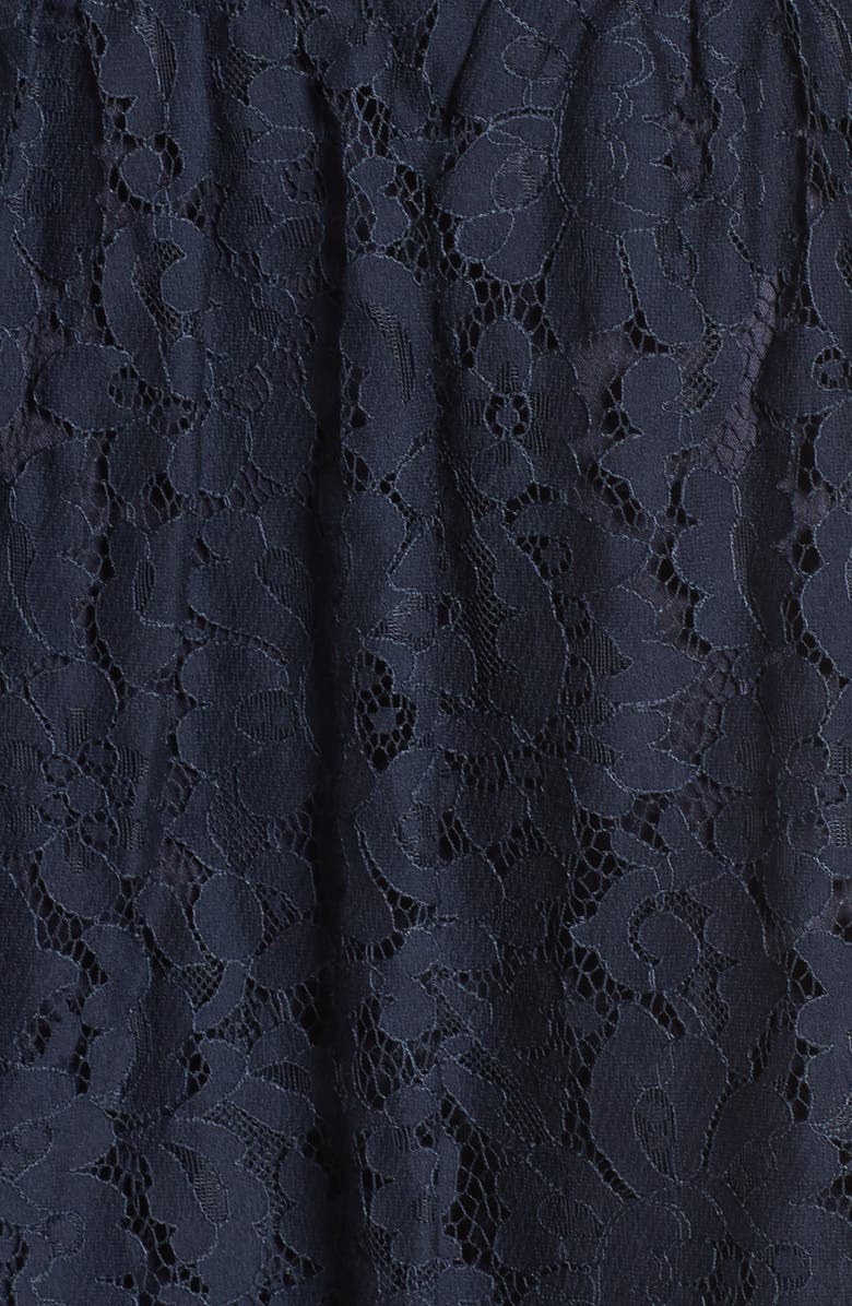 Eliza J Lace Off the Shoulder Dress, Alternate, color, 