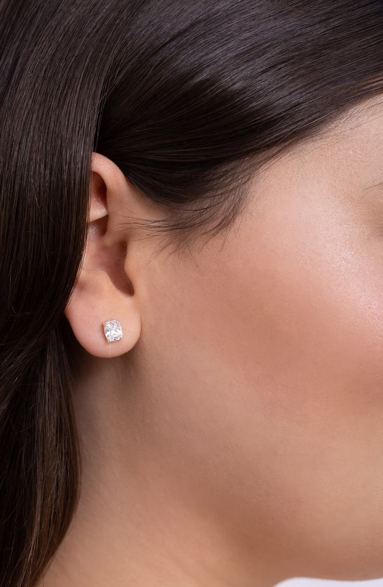 MIRANDA FRYE Sophia Cubic Zirconia Stud Earrings, Alternate, color, Silver