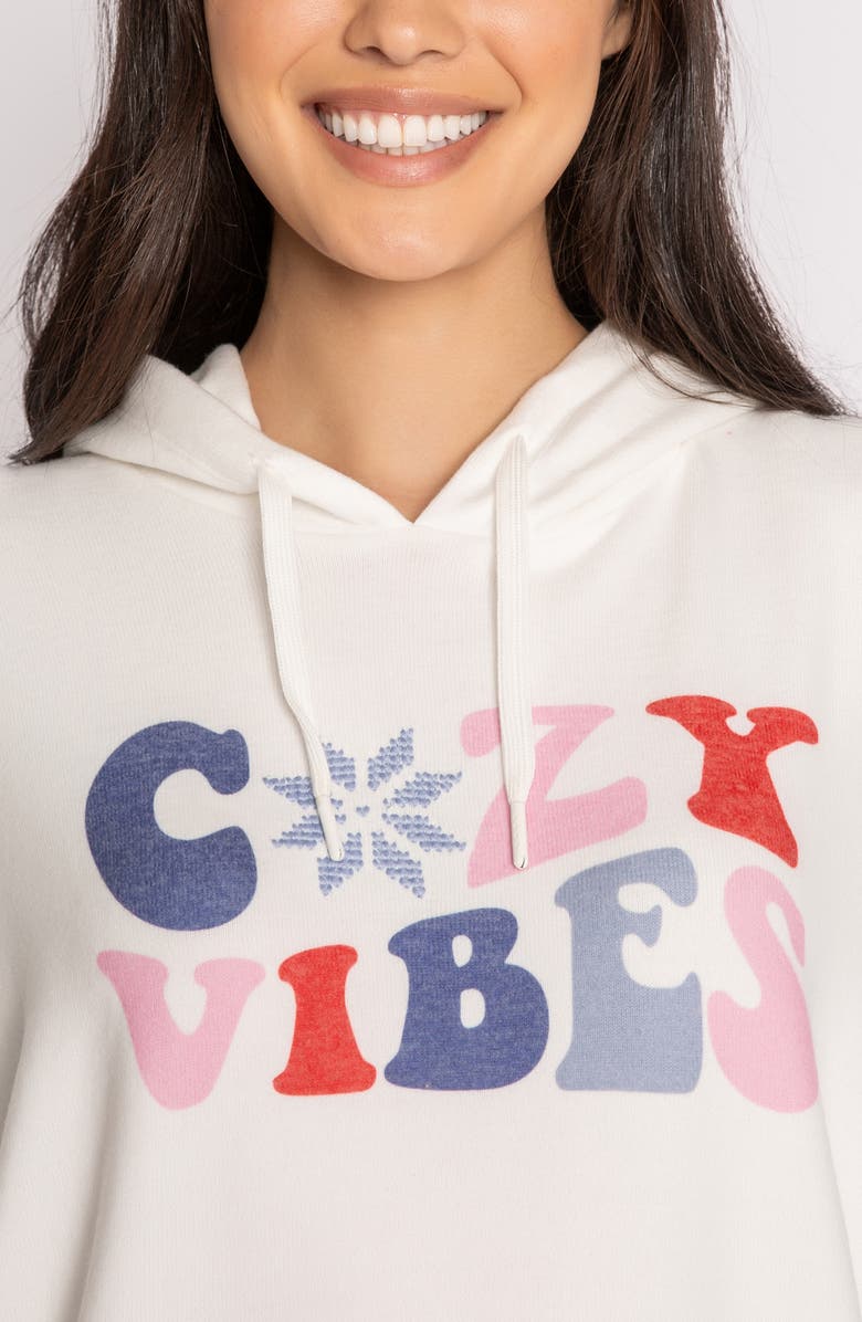 PJ Salvage Cozy Vibe Peachy Pajamas, Alternate, color,