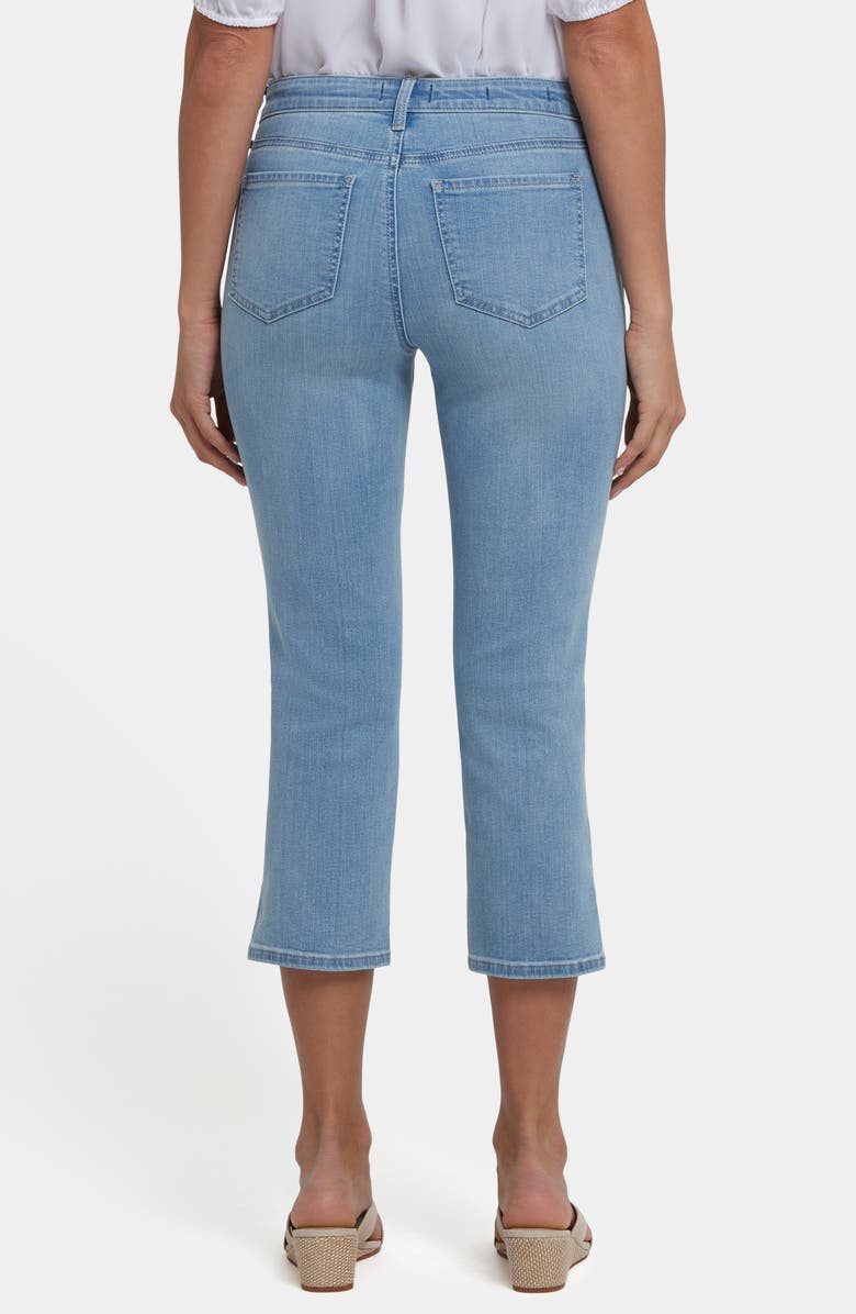 NYDJ Chloe Side Slit Capri Jeans, Alternate, color, Heritage Glow