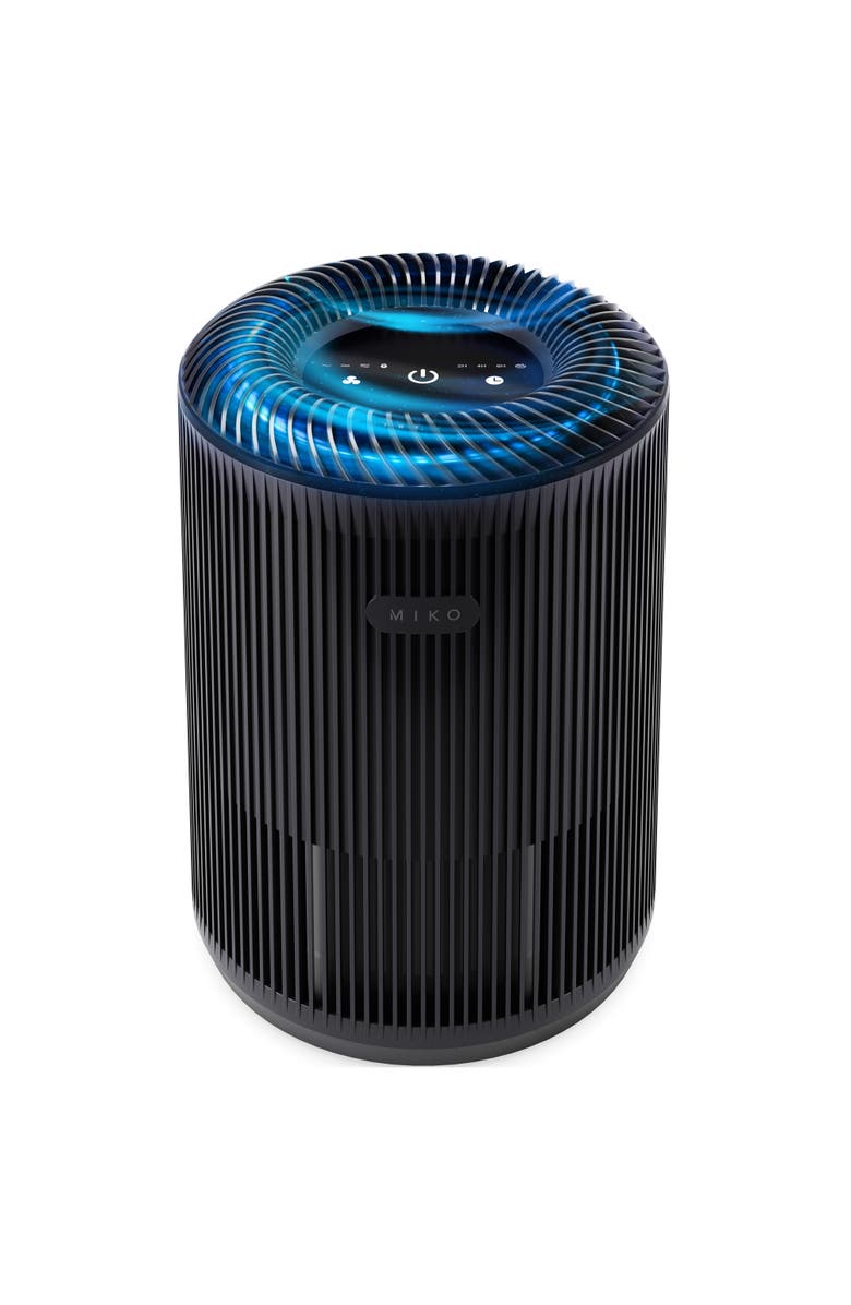 MIKO Essence 3-Speed White Air Purifier, Main, color, Black