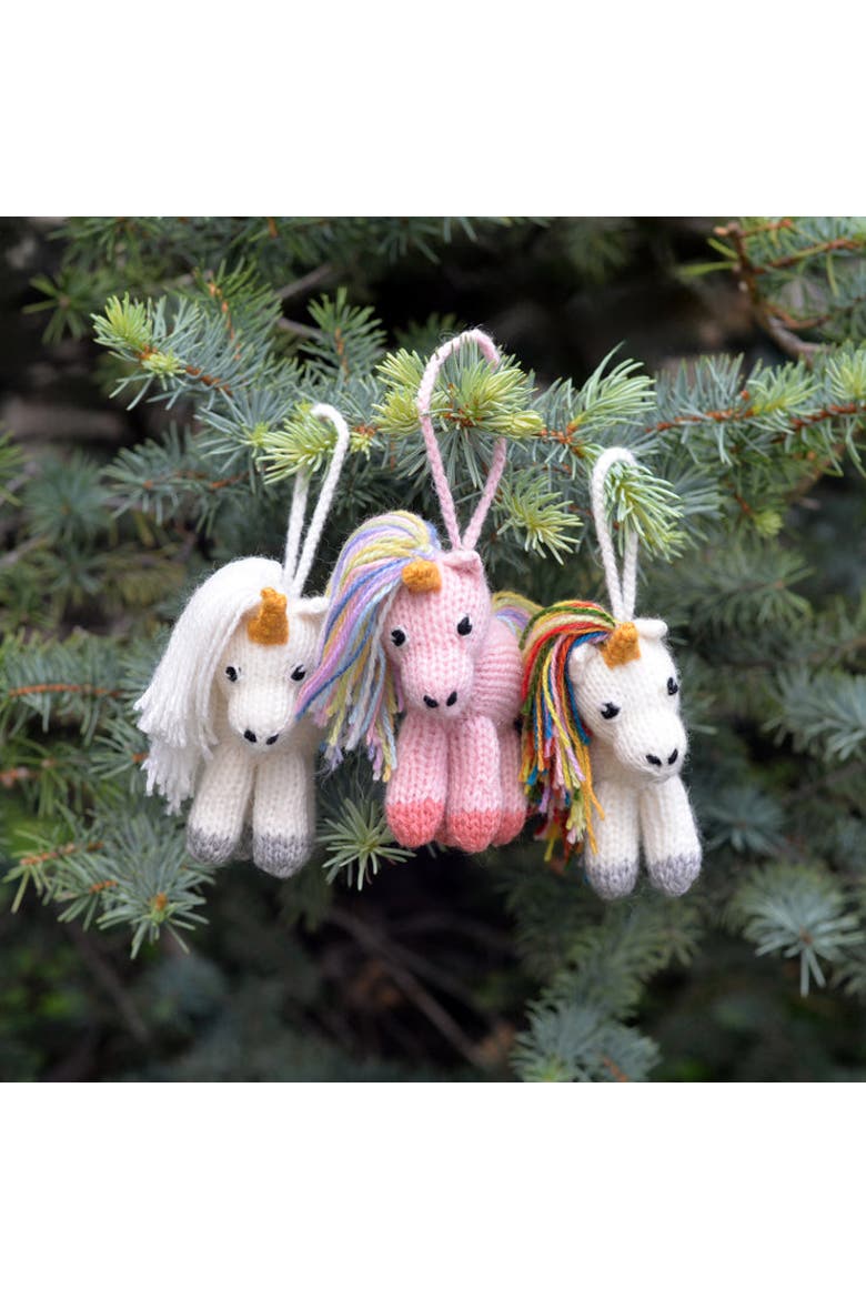 Unicorn Ornaments, Alternate, color, Multi