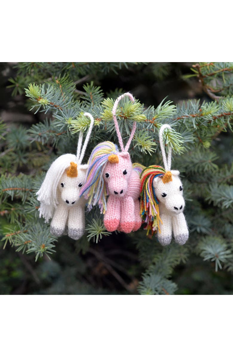 Melange Collection Unicorn Ornaments, Alternate, color, Multi