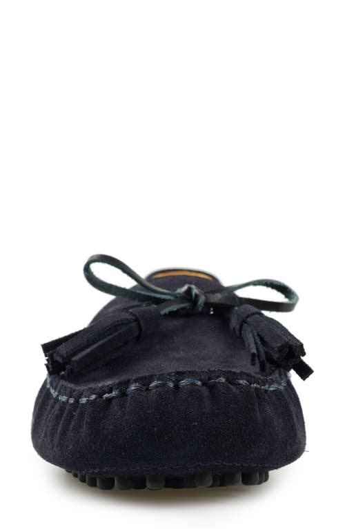 National Comfort Shyanne Suede Loafer In Navy Suede