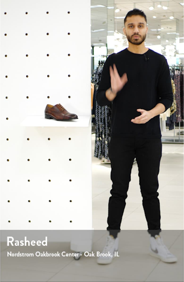 Jared Cap Toe Oxford, sales video thumbnail