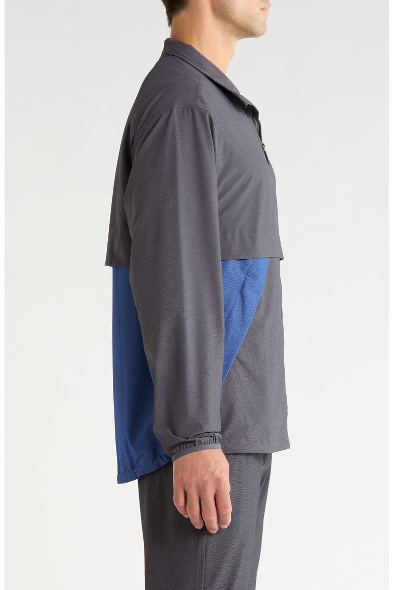 Luka HB Full-Zip Jacket, Alternate, color, CHARCOAL GRAY/ORION