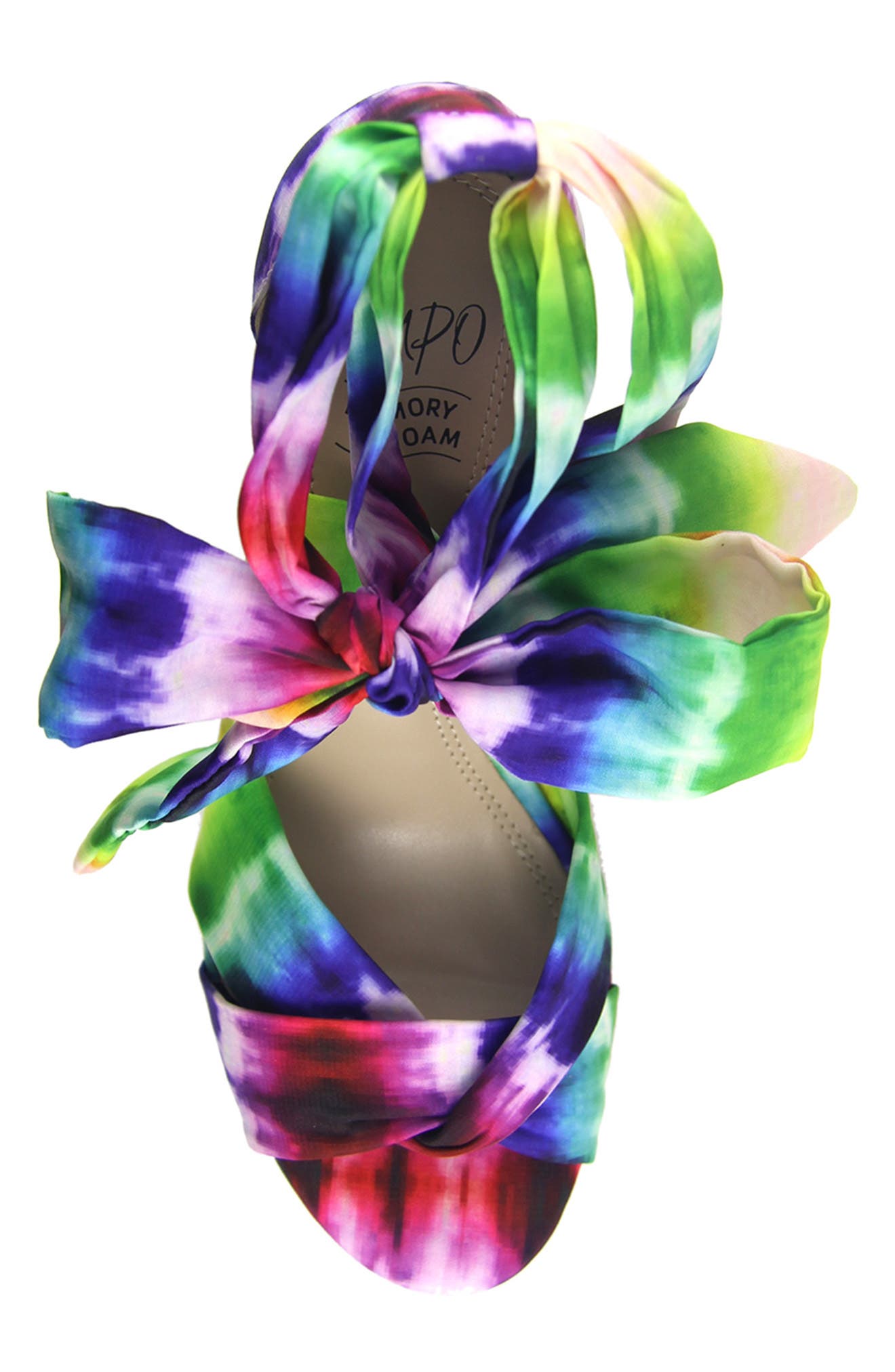 Impo Ozara Ankle Wrap Wedge Sandal, Alternate, color, 