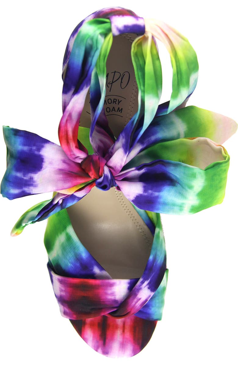 Impo Ozara Ankle Wrap Wedge Sandal, Alternate, color,