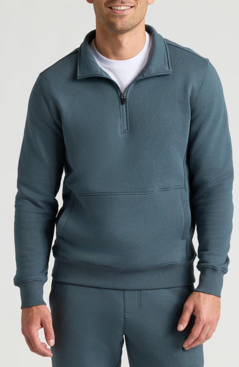 Fleece Quarter Zip Sweatshirt