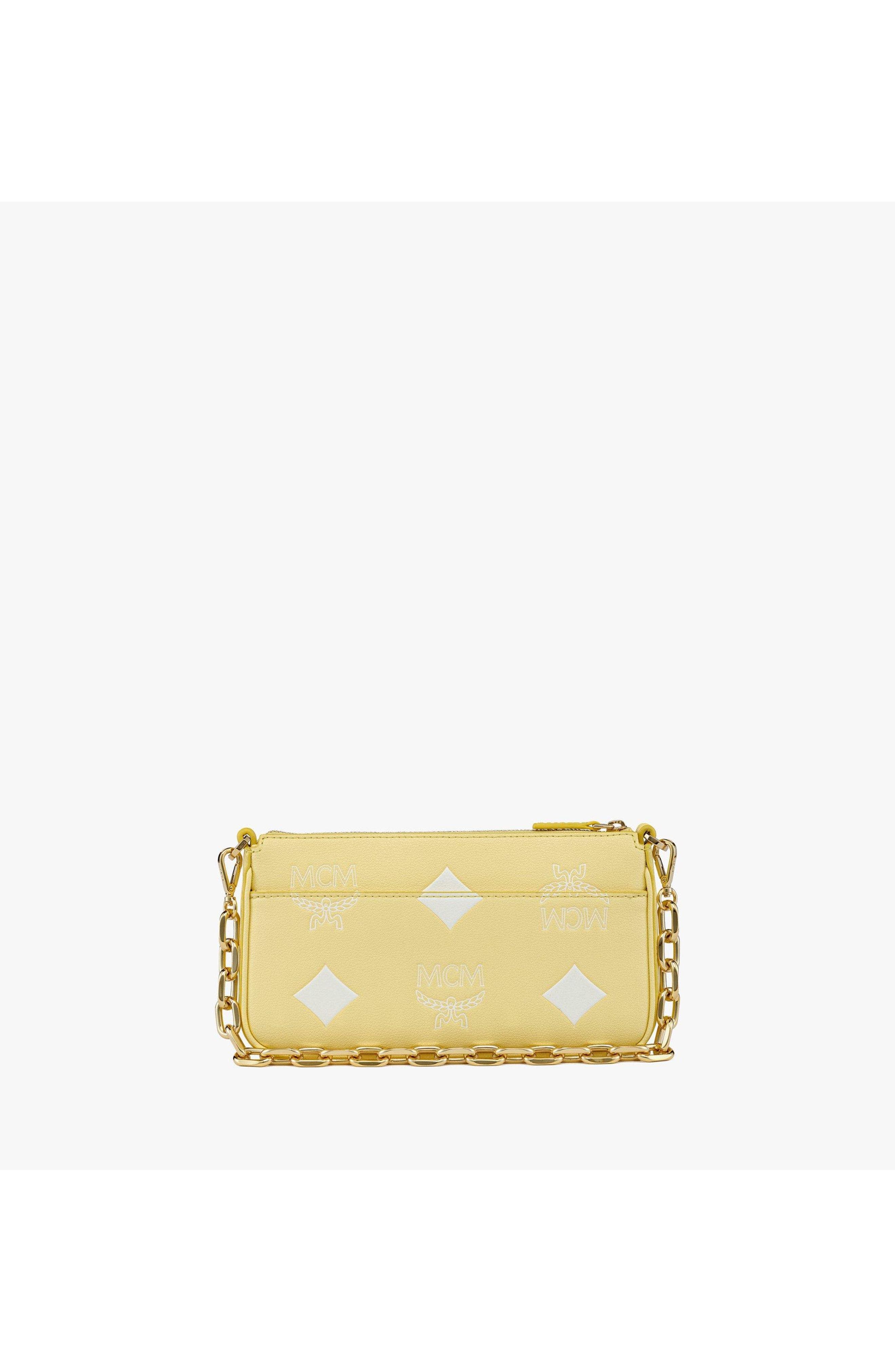 Medium Aren Chain Pouch in Resetos, Alternate, color, Yellow