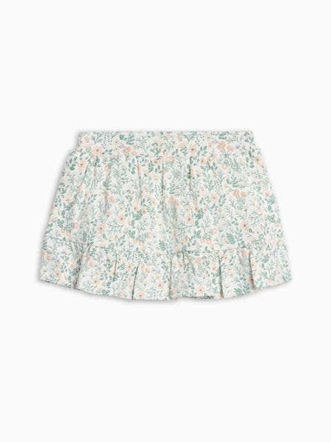 Orgnaic Sunny Skirt with Bloomer Shorts (Toddler & Little Kids)