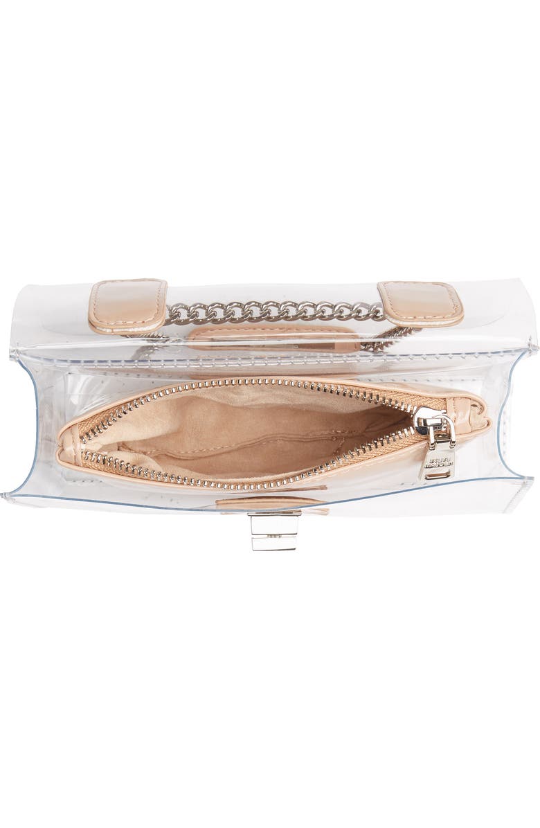 Steve Madden BScene Clear Crossbody Bag, Alternate, color, Clear