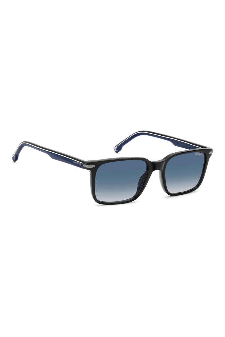 CA 391/S/US 53mm Rectangular Sunglasses, Alternate, color, BLACK BLUE/ BLUE SF