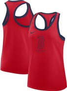 Nike Women's Nike Red Boston Red Sox Tri-Blend Dri-FIT Racerback Tank Top