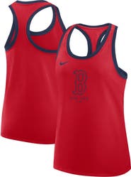 Nike Women's Nike Red Boston Red Sox Tri-Blend Dri-FIT Racerback Tank Top