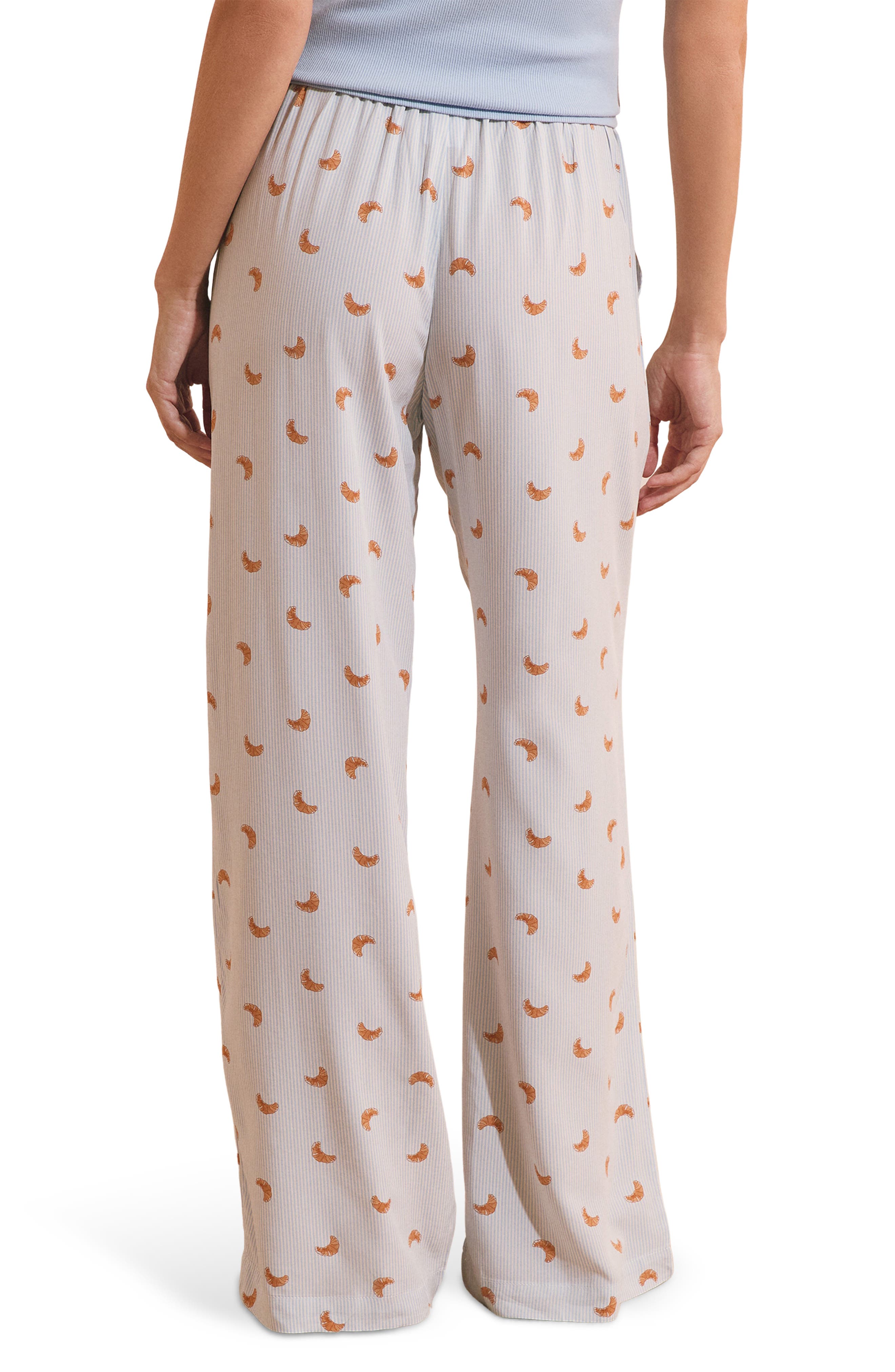 Etam Bayla Croissant Print Sleep Pants (Women) | Nordstrom