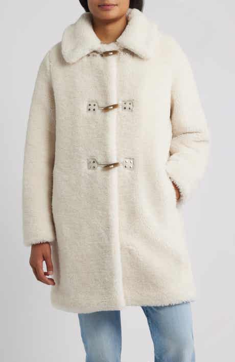 Sam Edelman Faux Fur Toggle Coat