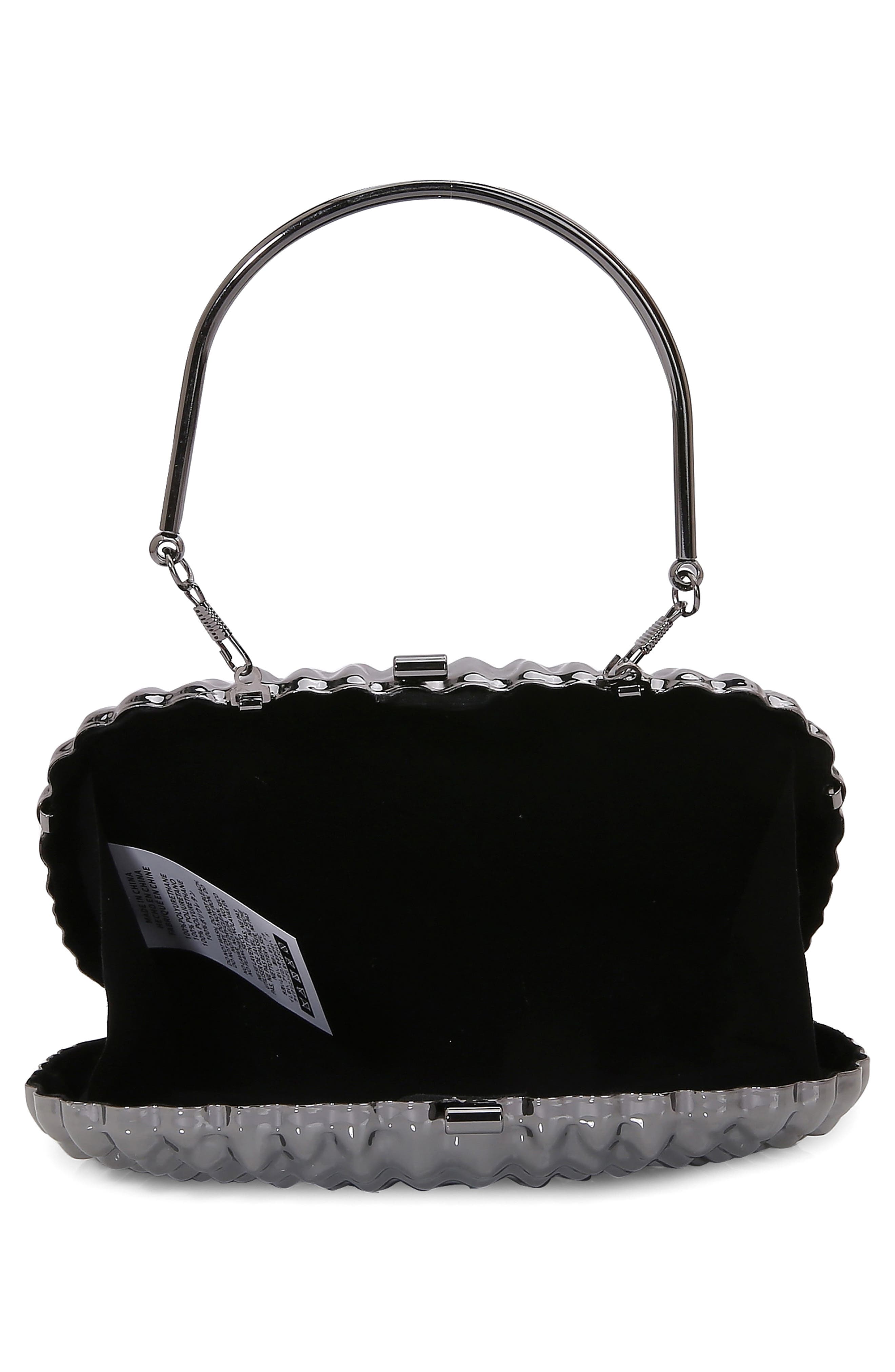 BERNESS Shell Clutch, Alternate, color, Black