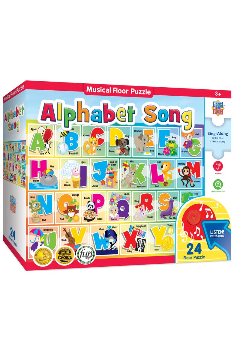 Alphabet Song 24 Piece Sound Puzzle, Main, color, Multicolor