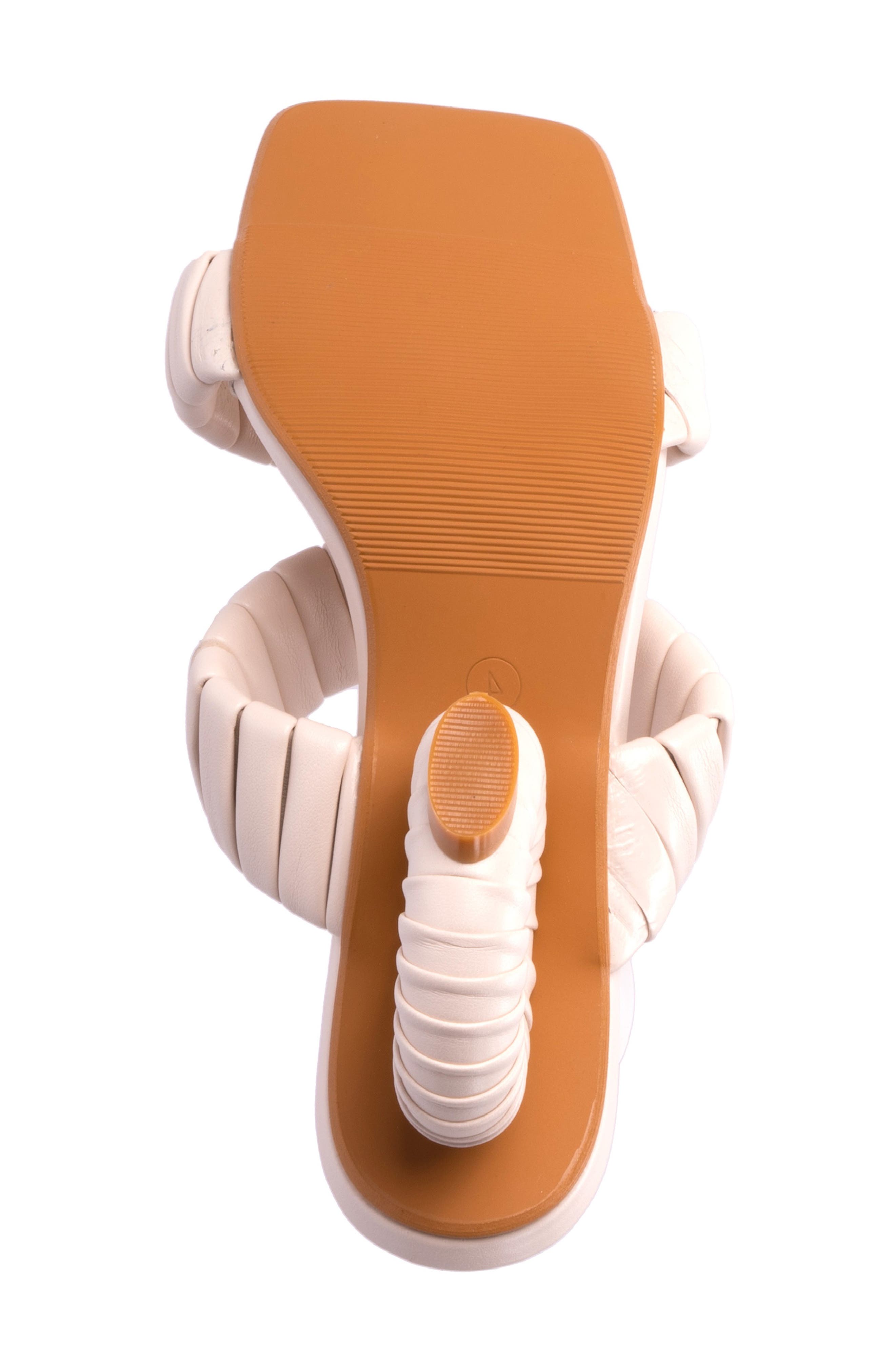 NINETY UNION Ash Heeled Sandal, Alternate, color, Ivory