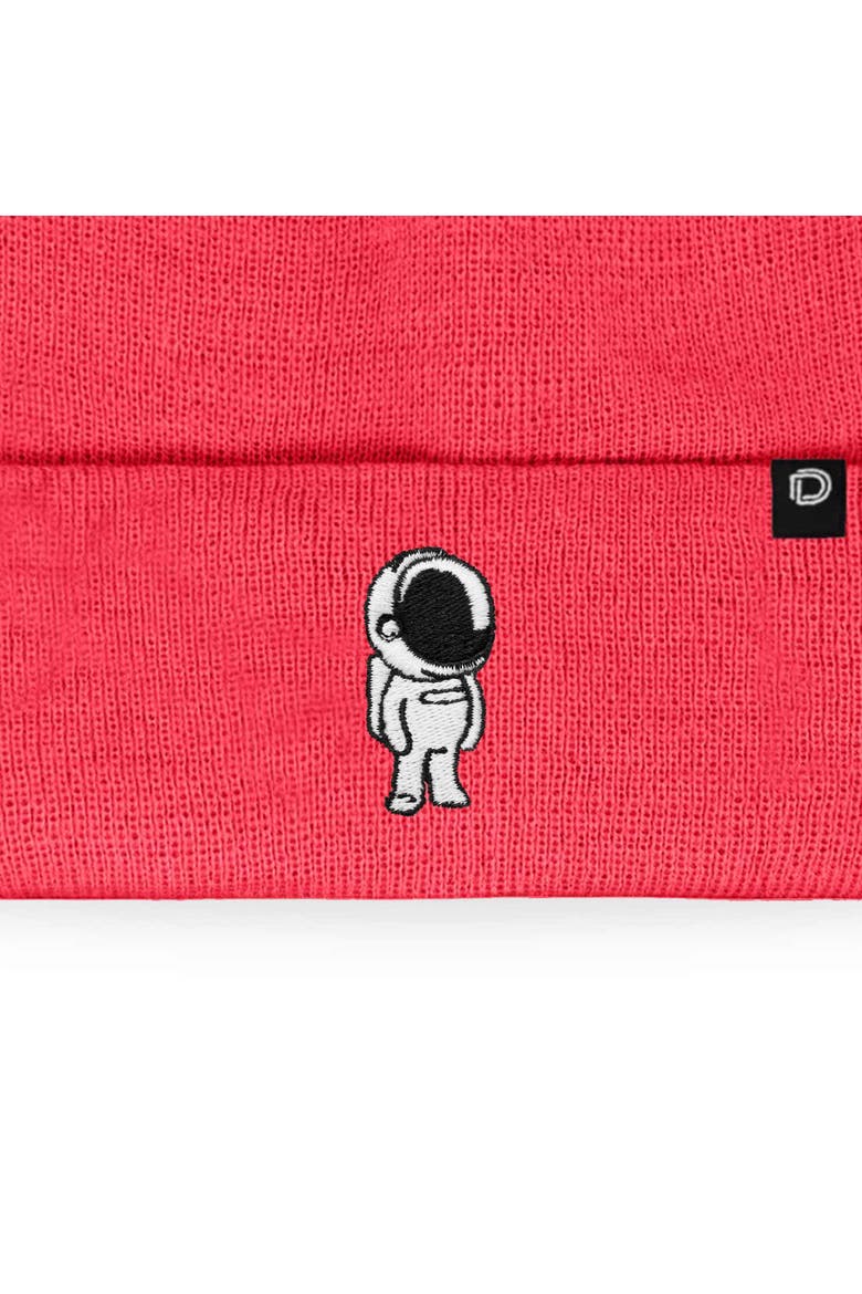 Astronaut Beanie, Alternate, color, Neon Pink