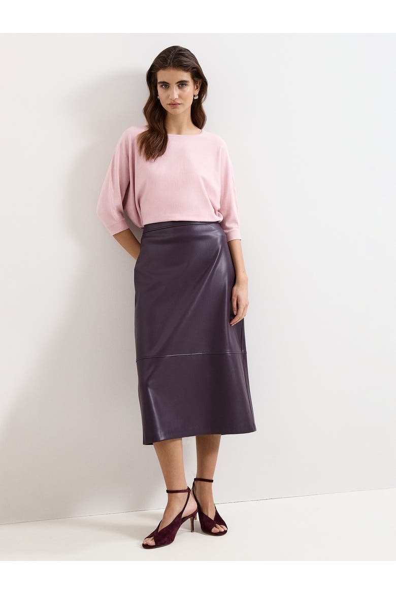 Sculpted Draped Knit Jumper, Alternate, color, Pink