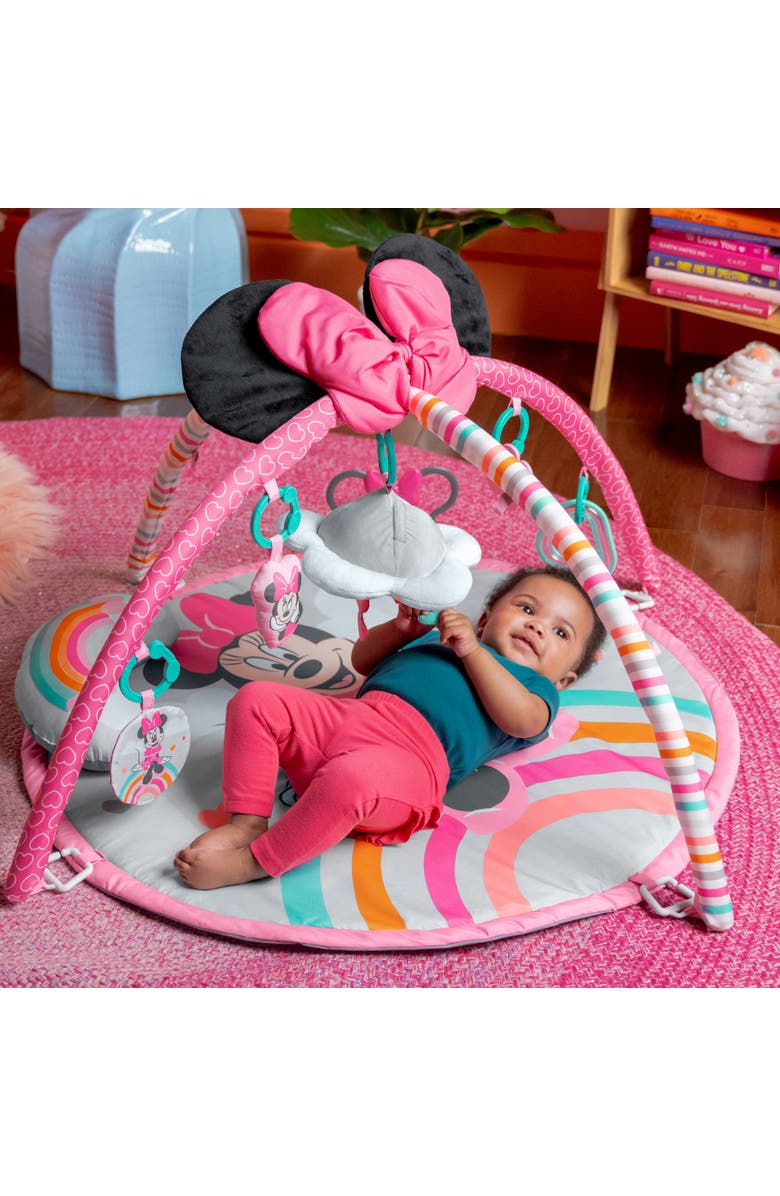 BRIGHT STARTS Disney Baby MINNIE MOUSE Forever Besties Activity Gym, Alternate, color, Pink