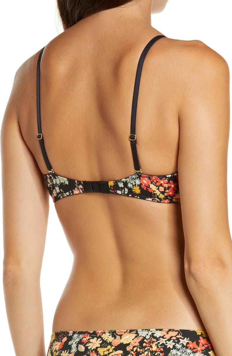 Madewell Cotton & Modal Bralette with Removable Pads, Alternate, color,