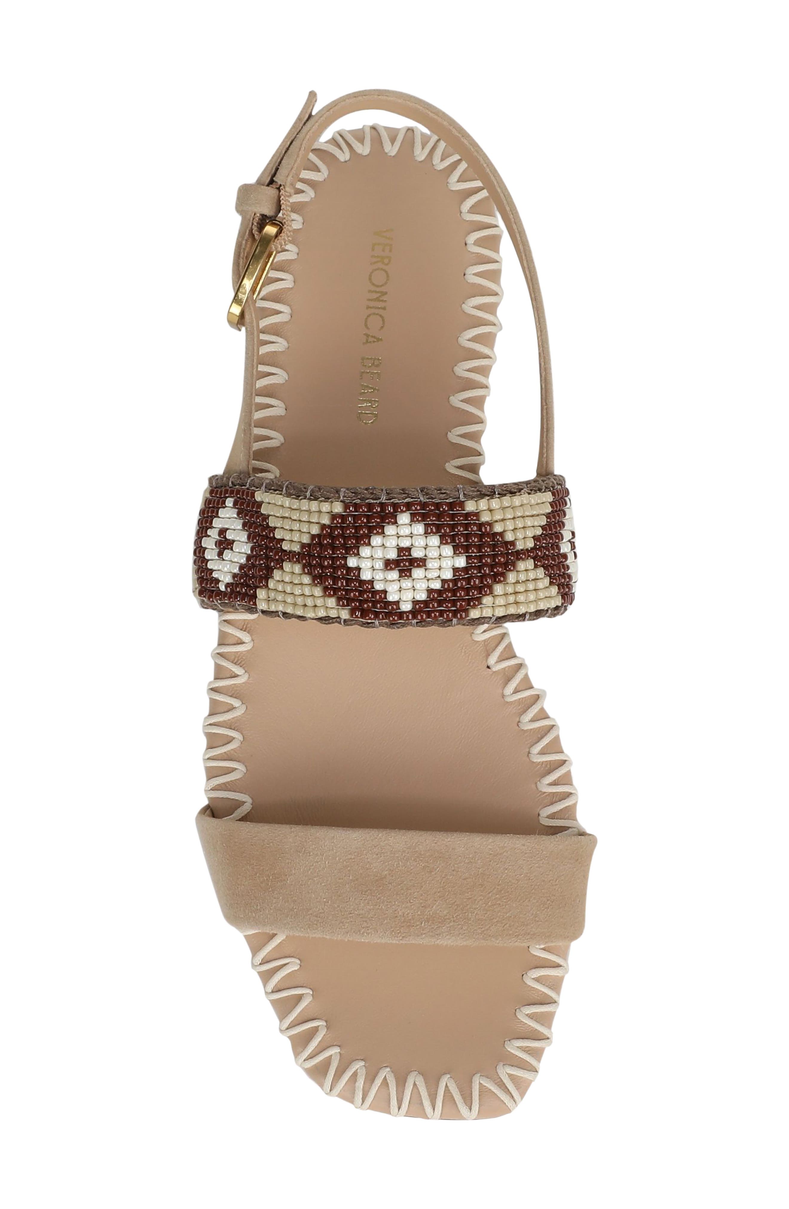 Veronica Beard Marian Slingback Sandal, Alternate, color, Sand Multi