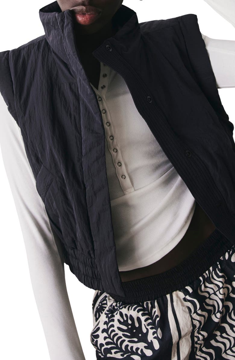 Free People FP Movement Scrunch Time Puffer Vest, Main, color, 