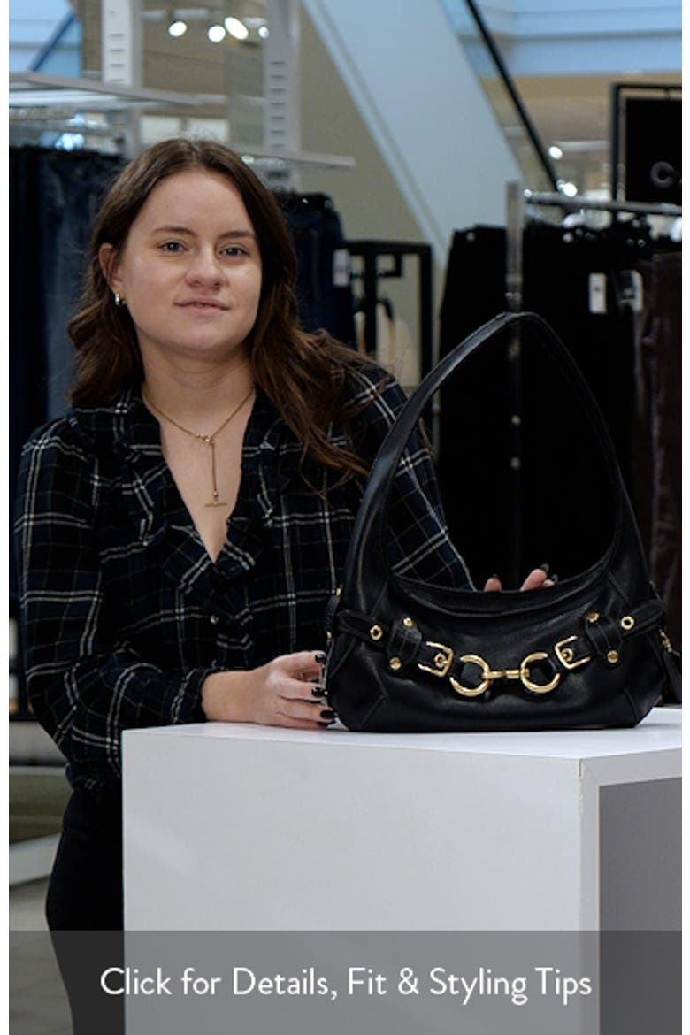 Belted Ergo Leather Shoulder Bag video
