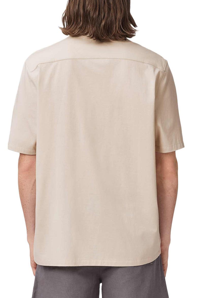 Hudson Camp Shirt, Alternate, color, BIRCH WHITE